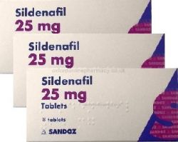 sildenafil sandoz 25 mg